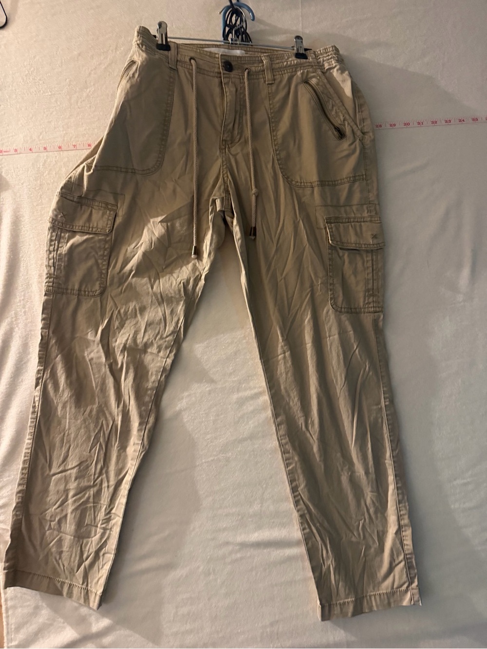 Y2K Sonoma khaki-Tan Utility Khaki Pants Cargo